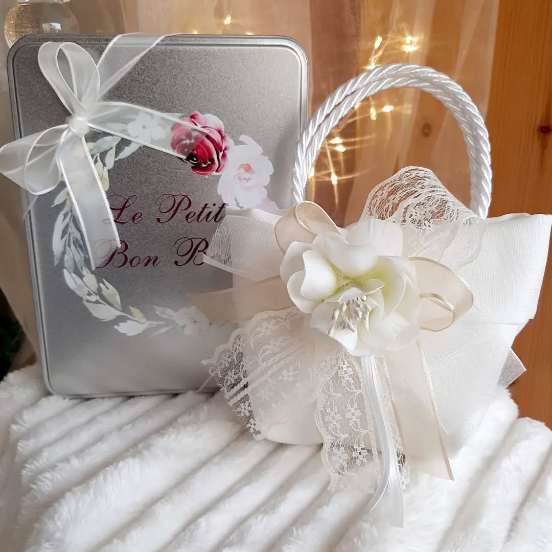 Bomboniera Sacchettino Artigianale Matrimonio - immagine 3