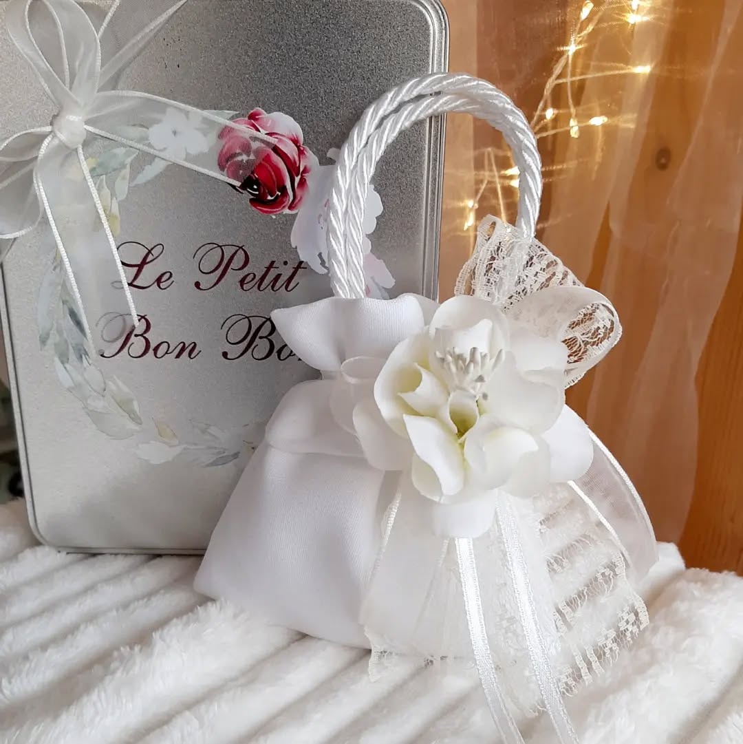 Bomboniera Sacchettino Artigianale Matrimonio - immagine 5