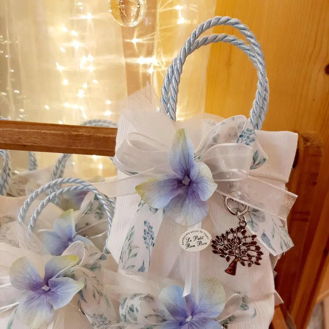 Bomboniera Sacchettino Artigianale Matrimonio - immagine 20