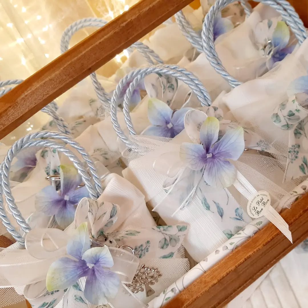 Bomboniera Sacchettino Artigianale Matrimonio - immagine 22