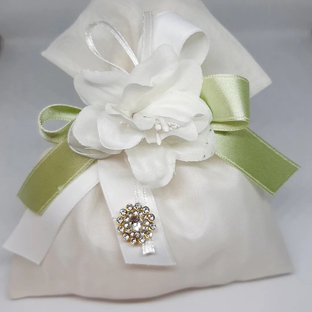 Bomboniera Sacchettino Artigianale Matrimonio - immagine 41