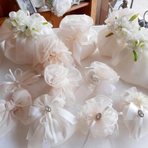 Bomboniera Sacchettino Artigianale Matrimonio - immagine 54